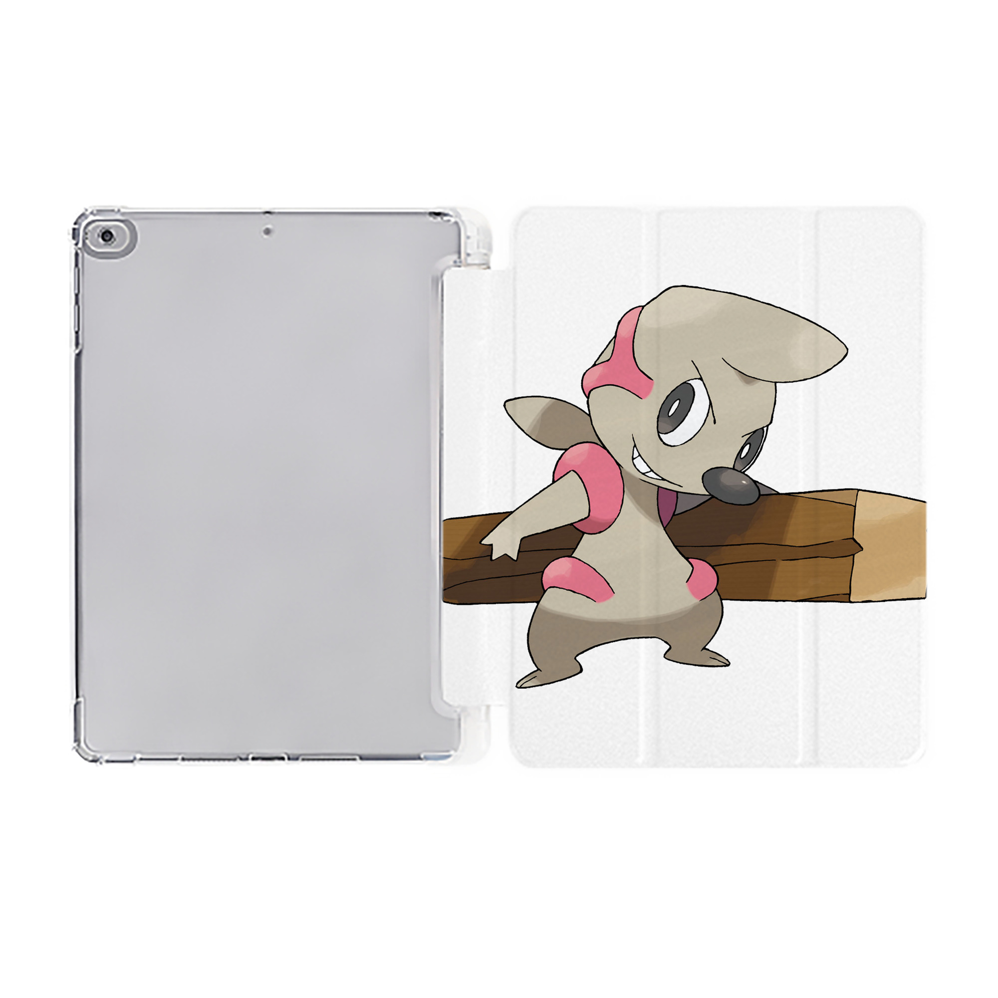 （画像用） ポケットモンスター Pokémon IPad ケース ペン収納付き 三つ折りスタンド PUレザー×シリコン 対応機種9.5/10.5/10.9インチ